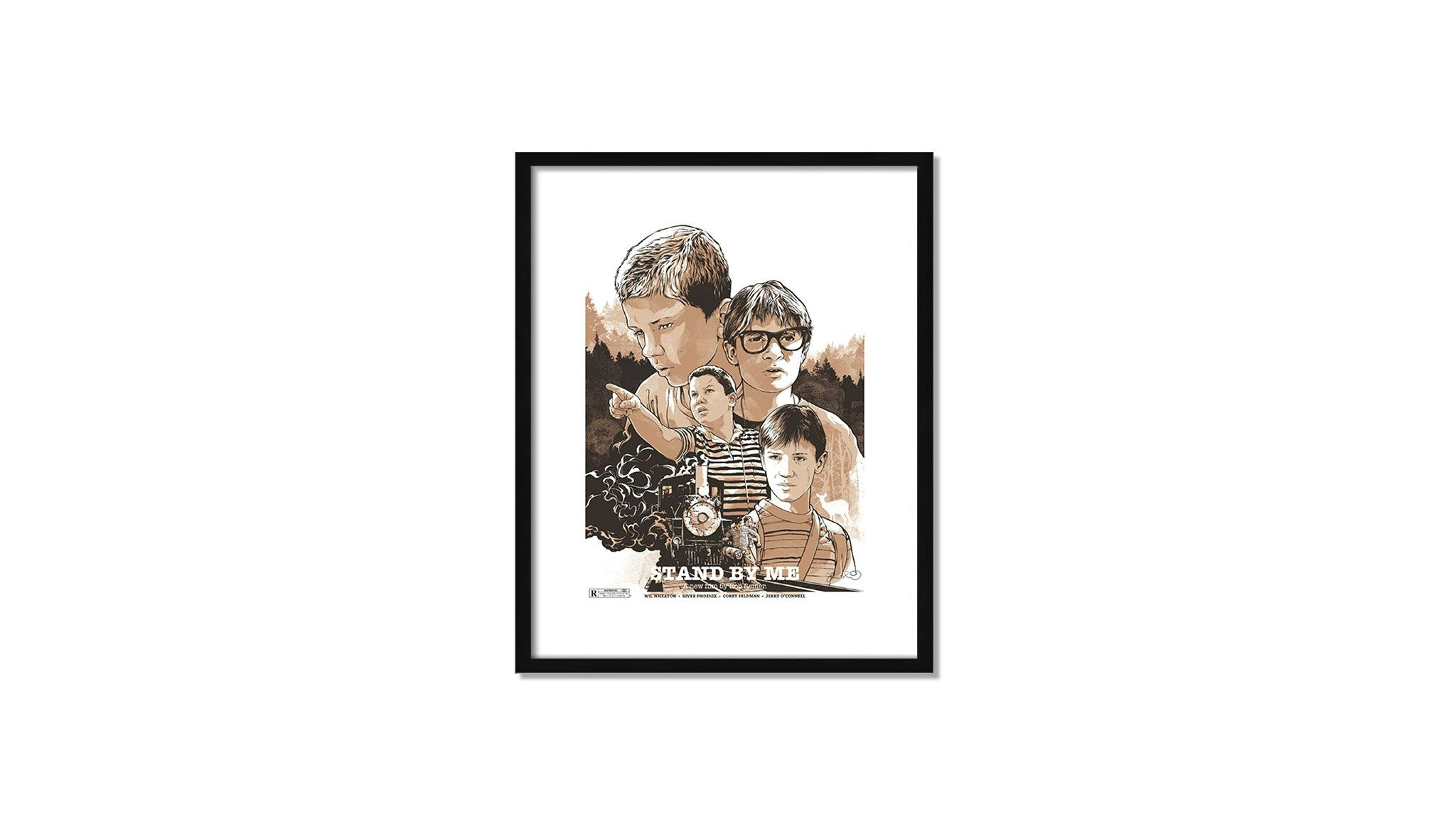 Paper w/ Black Frame